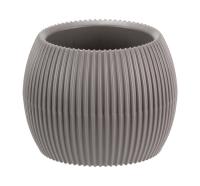 Кашпо ПИКАНТО 0,7л французский серый М3211