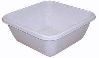 Таз 8л квадратный белый М2577