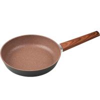 Сковорода алюмин. D24см NATURA  с мраморным покрытием инд. дно 106814 /6шт/ Mallony 