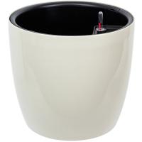 Кашпо АНФА D360 28л кремовый с автополивом+вставкой М3234