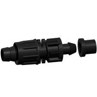 Фитинг стартовый лента-труба(Tape*PVC) с поджим гайкой и резинкой