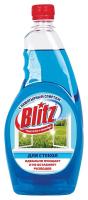 Моющее средство для мытья стекол Blitz 500мл с Нашатырным спиртом запаска