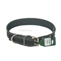 Ошейник кожа черный 1сл 20мм DONBARON
