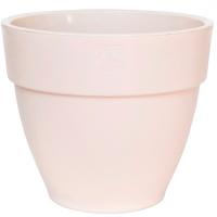 Кашпо Лори 15,6л кремовый с дренаж вставкой /1шт/ЭД