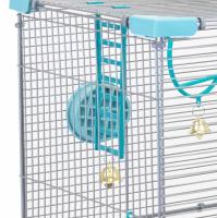 Кормушка д/птиц круглая D65мм бирюзовая 5063/Дарэлл