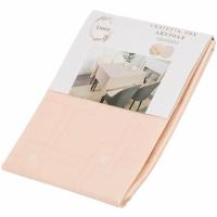 Скатерть 120*150 LINEN бежевый /ST-1116F/Перспектива