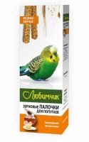 Лакомство для попугаев Палочки Любимчик Медово-Яичные 2шт