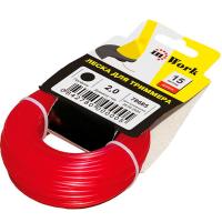 Леска д/триммера d-15м профиль-круг d-2,4мм /15шт/78690 USP