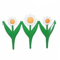 Забор Ромашка желто-белый (0,3*2,25м, 5 секций)