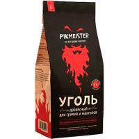 Уголь древесный 8кг PIKMEISTER пакет 50л 182484 /шт/