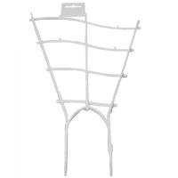 Решетка д/вьюнов Волна 39 белый 001105 /10шт/200шт/Ф