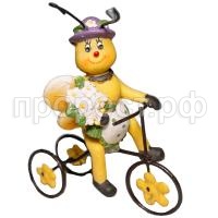 пчела на велосипеде