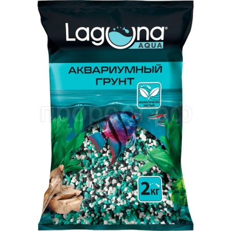 Грунт для аквариума Laguna Лагуна 2-5мм 2кг/73954085